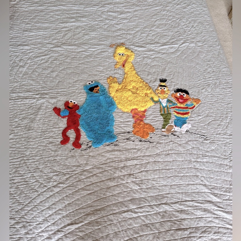 Pottery Barn Kids Sesame Street Twin Quilt